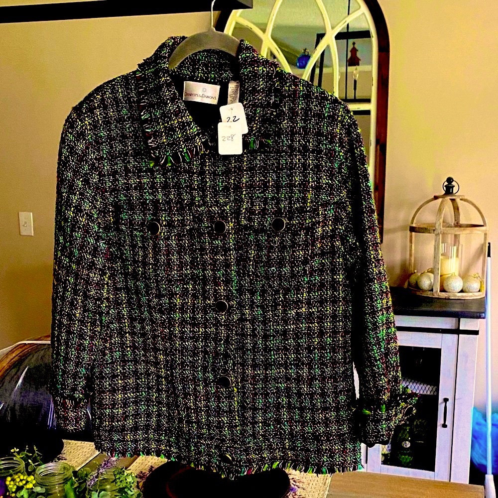 Draper’s&Damon’s Multicolor Tweed Blazer